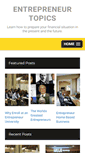 Mobile Screenshot of entrepreneurtopics.com